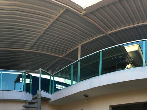 Vidraceiro no Tamboré