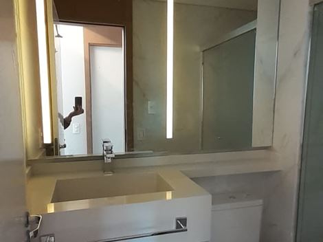 Espelho com Jato de led